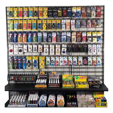 Car Wash Wall Display Air Fresheners