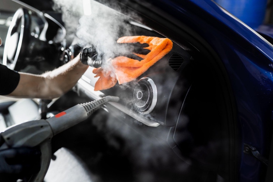 Use Steam or Air for Hard-to-Reach Areas
