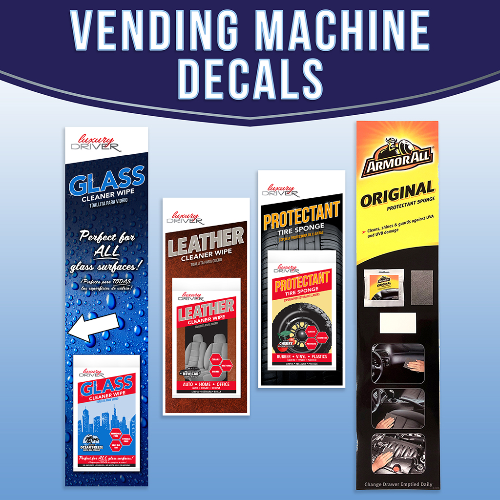 Vending Machine Decals