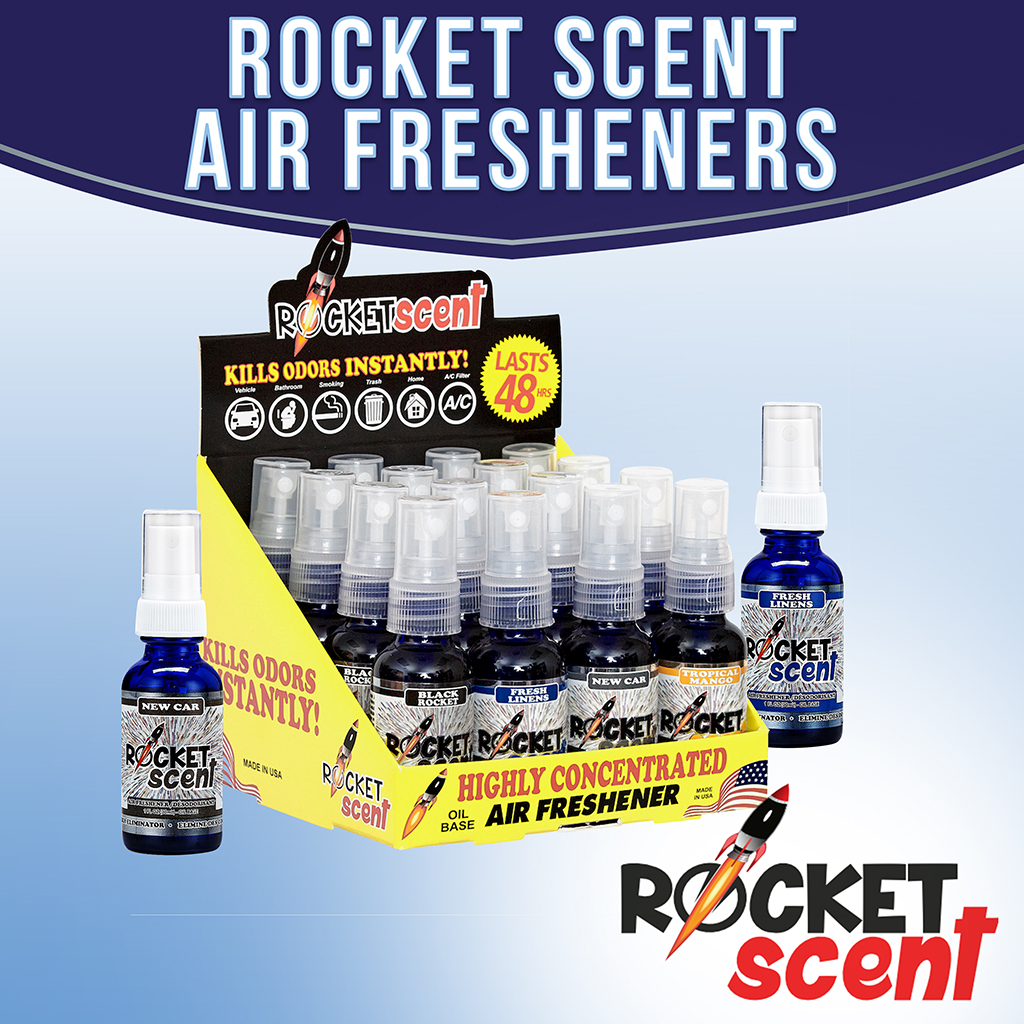 Rocket Scent Spray Bottle Air Freshener