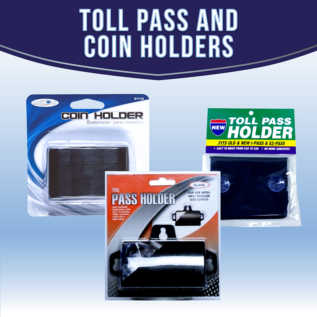 Toll Pass and Coin Holders