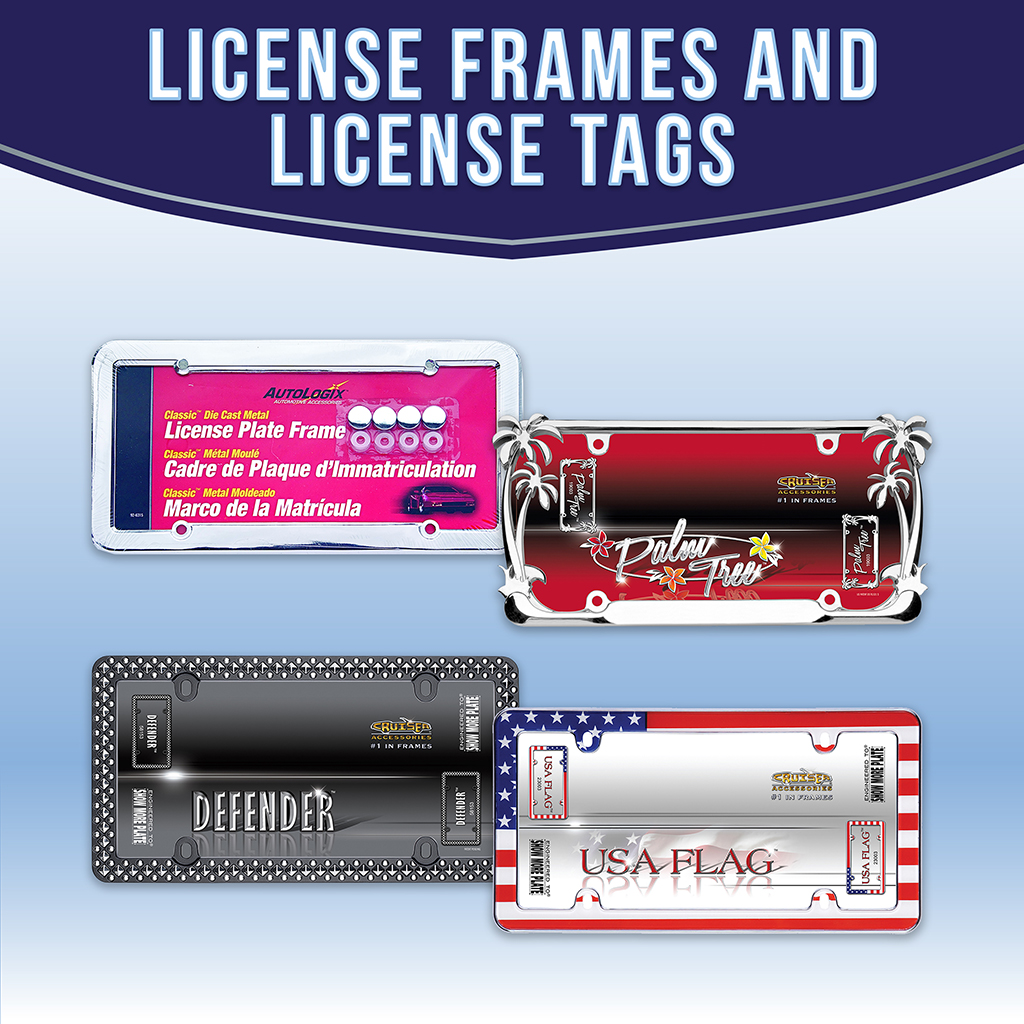 License Frames and License Tags