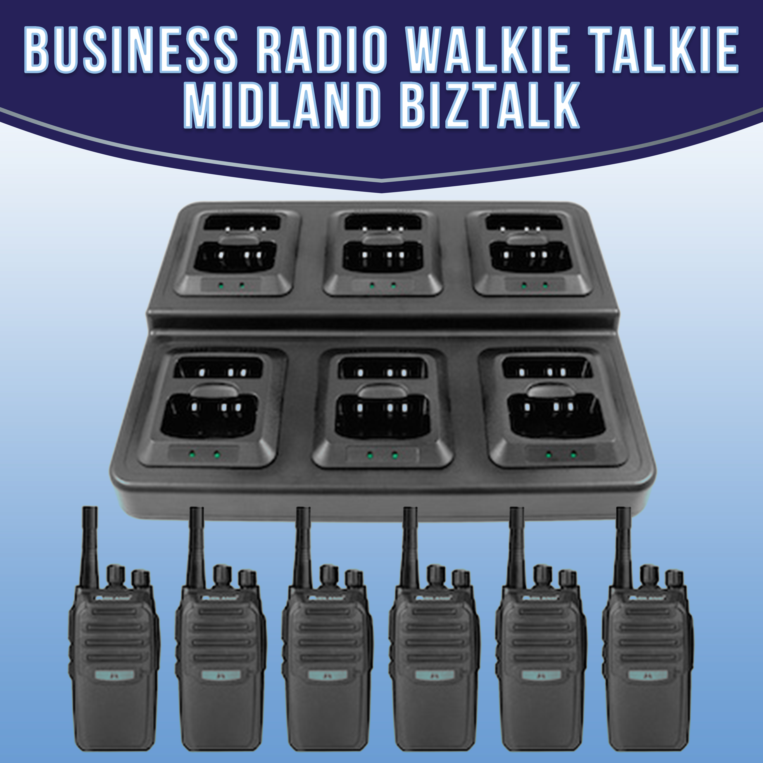 Business Radio - Walkie Talkie Midland BizTalk