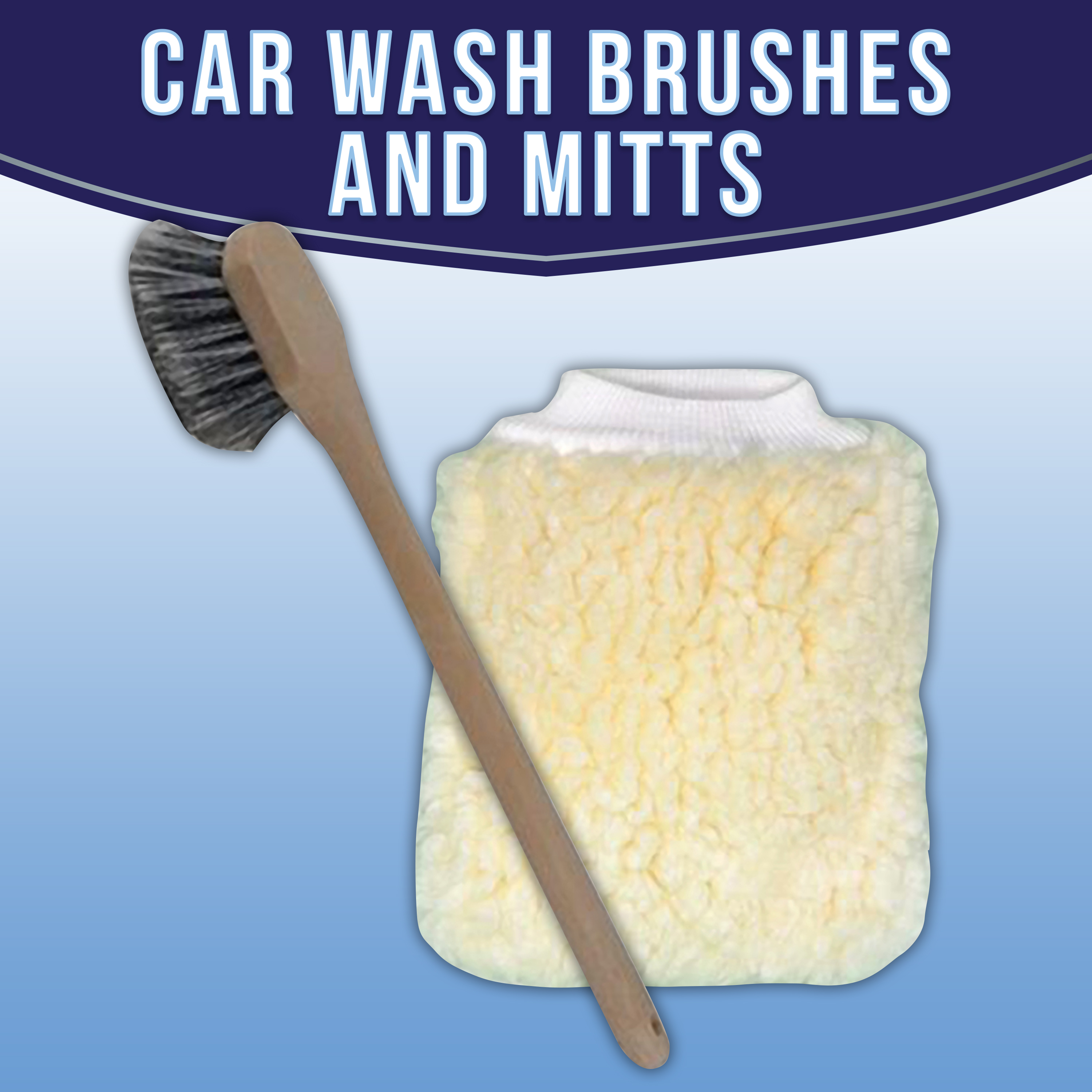 Car Wash Brushes and Mitts