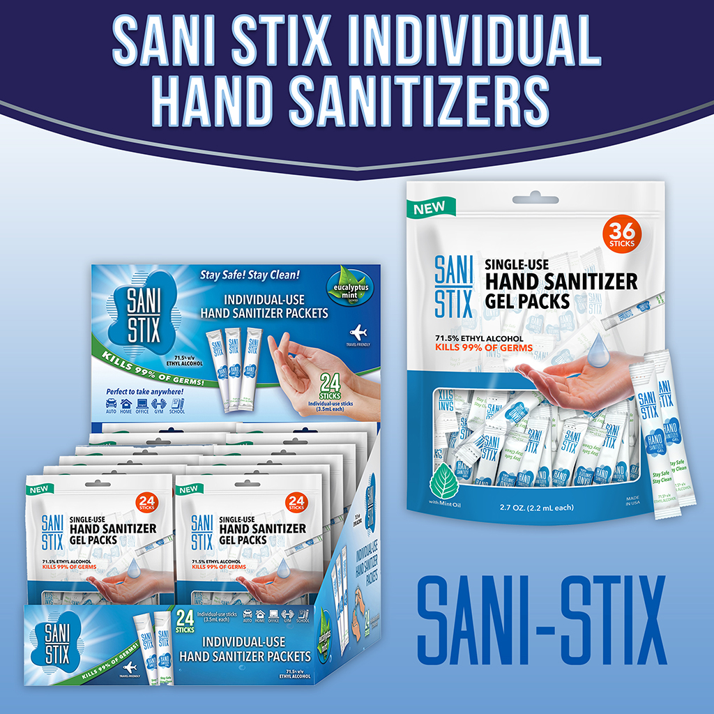 Sani Stix Individual Hand Sanitizers