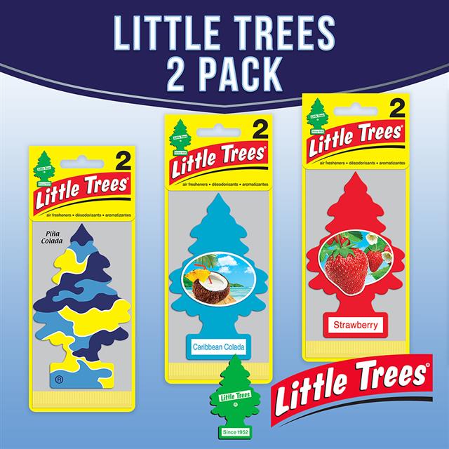 Cuir Freshener 10290 Little Trees made in USA Pack de 12 