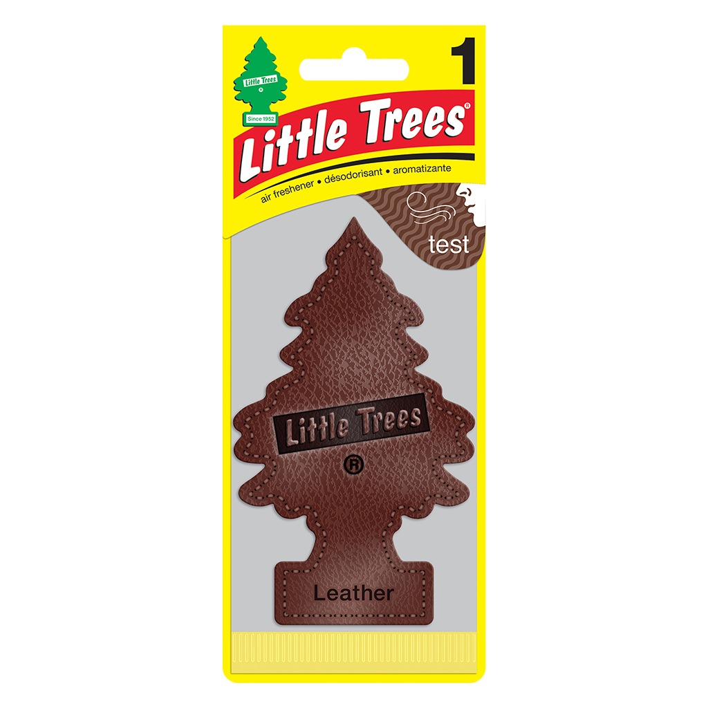 Little Tree Air Freshener  - Leather CASE PACK 24