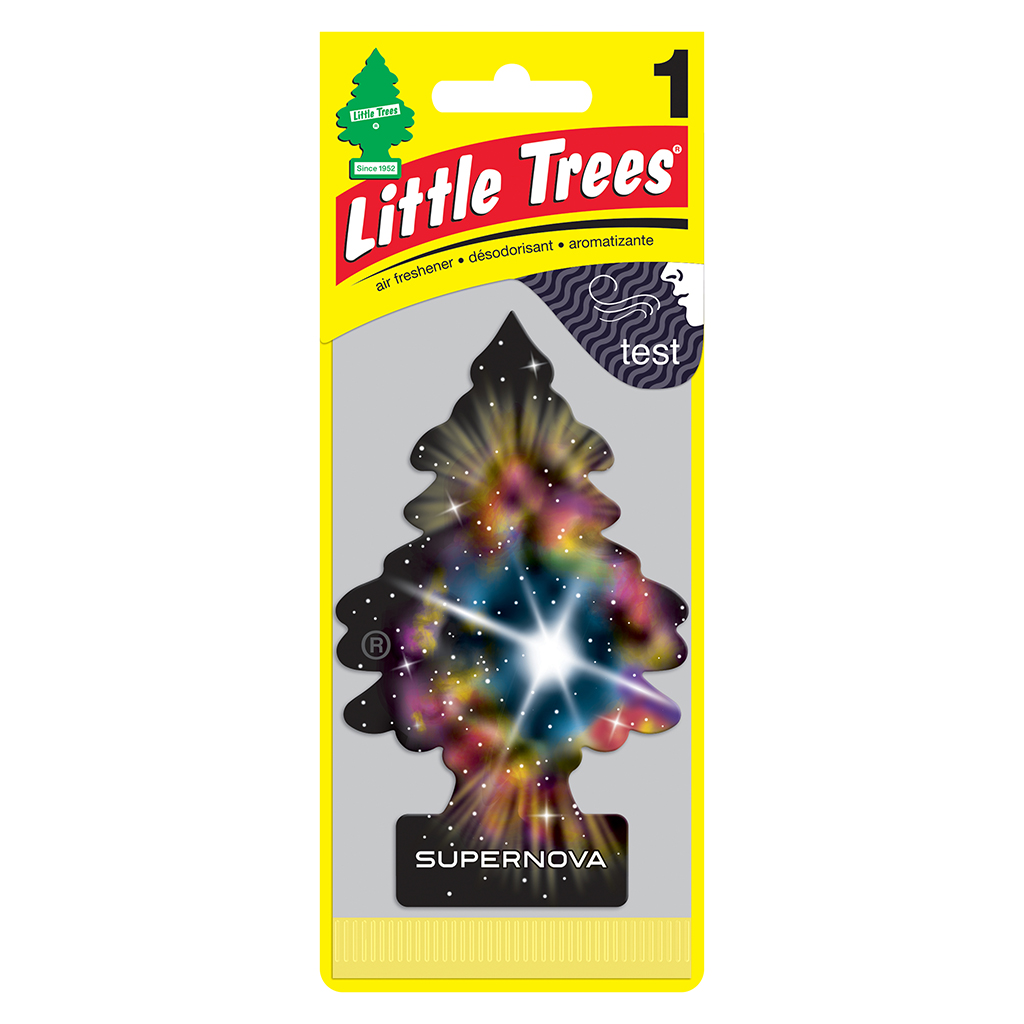 Little Tree Air Freshener  - Supernova CASE PACK 24