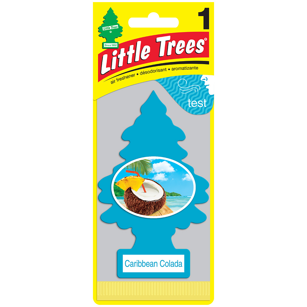 Wholesale Little Trees Caribbean Colada Car Air Freshener
