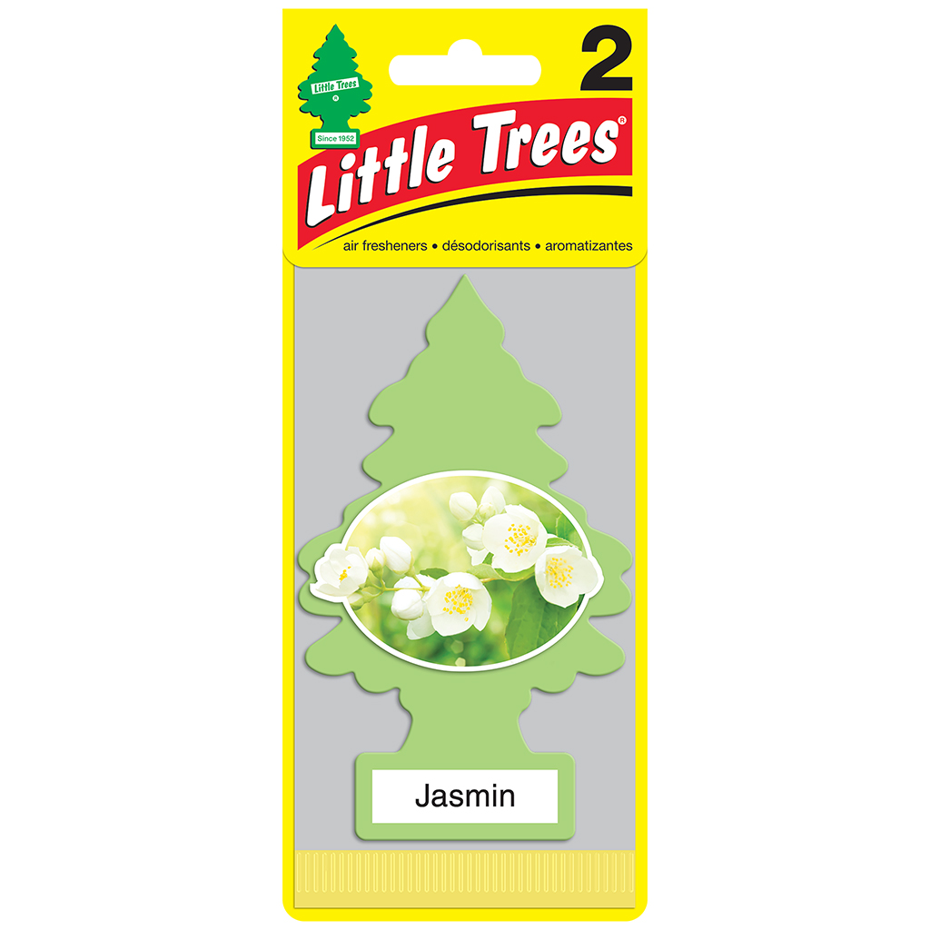 Little Tree Air Freshener 2 Pack - Jasmine CASE PACK 12