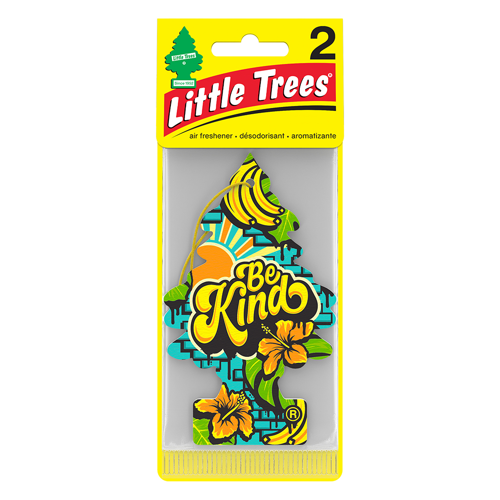 Little Tree Air Freshener 2 Pack - Be Kind CASE PACK 12