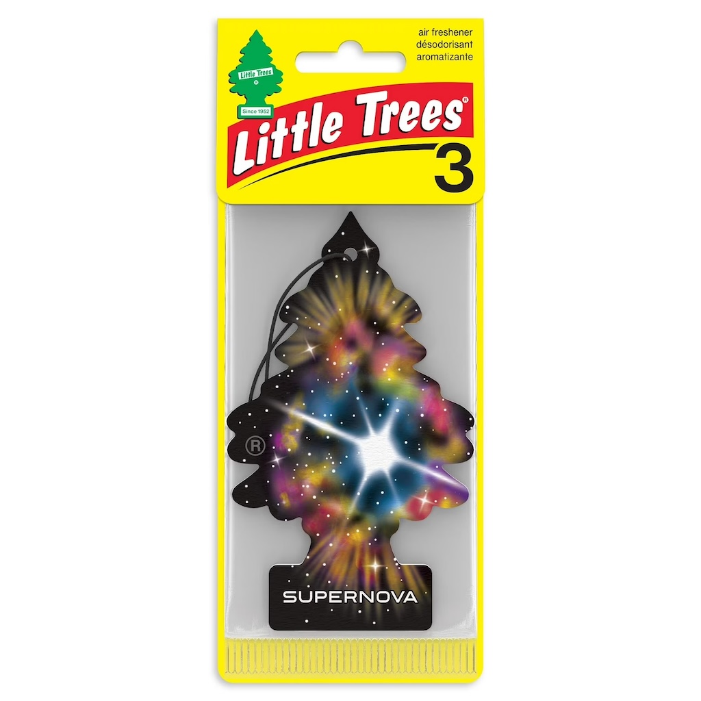 Little Tree Air Freshener 3 Pack - Supernova CASE PACK 8