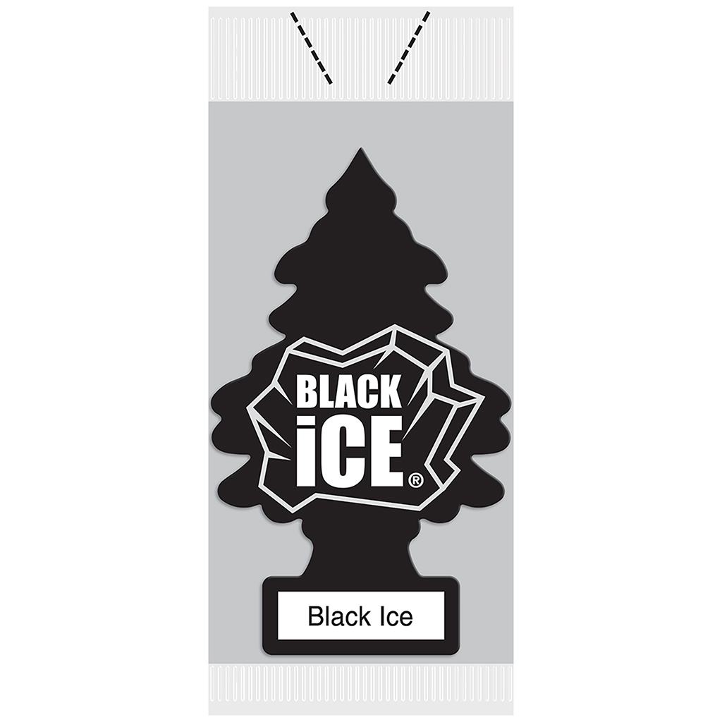 Little Tree Vending Air Freshener 72 Piece - Black Ice