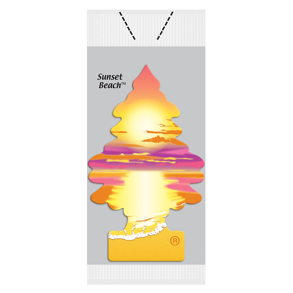 Little Tree Vending Air Freshener 72 Piece - Sunset Beach