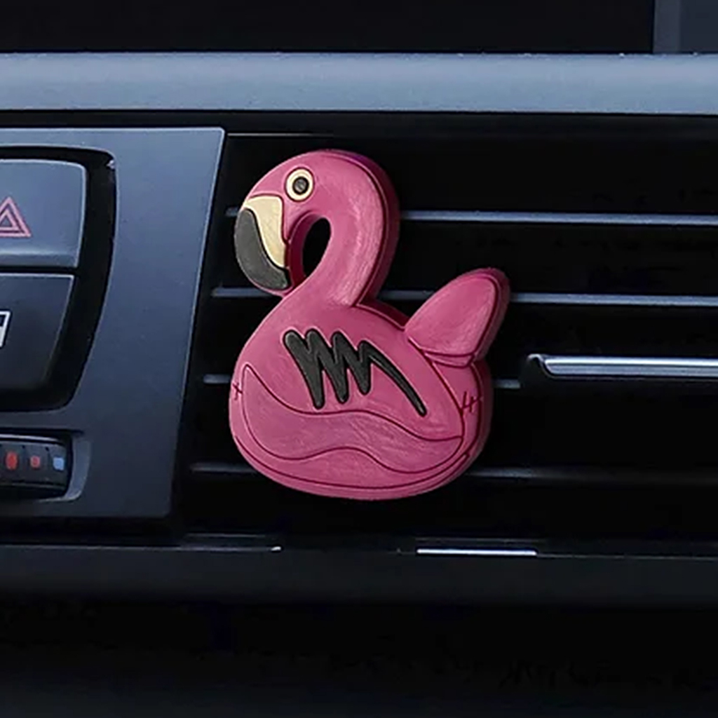 FRSH Flamingo Inflatable 3D Vent Clip - Cherry Soda CASE PACK 6