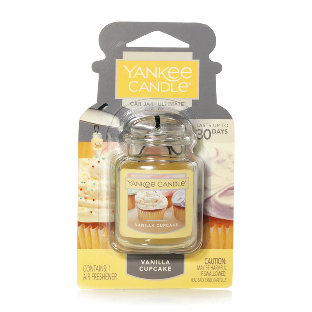 Yankee Candle Gel Jar Air Freshener - Vanilla Cupcake CASE PACK 6