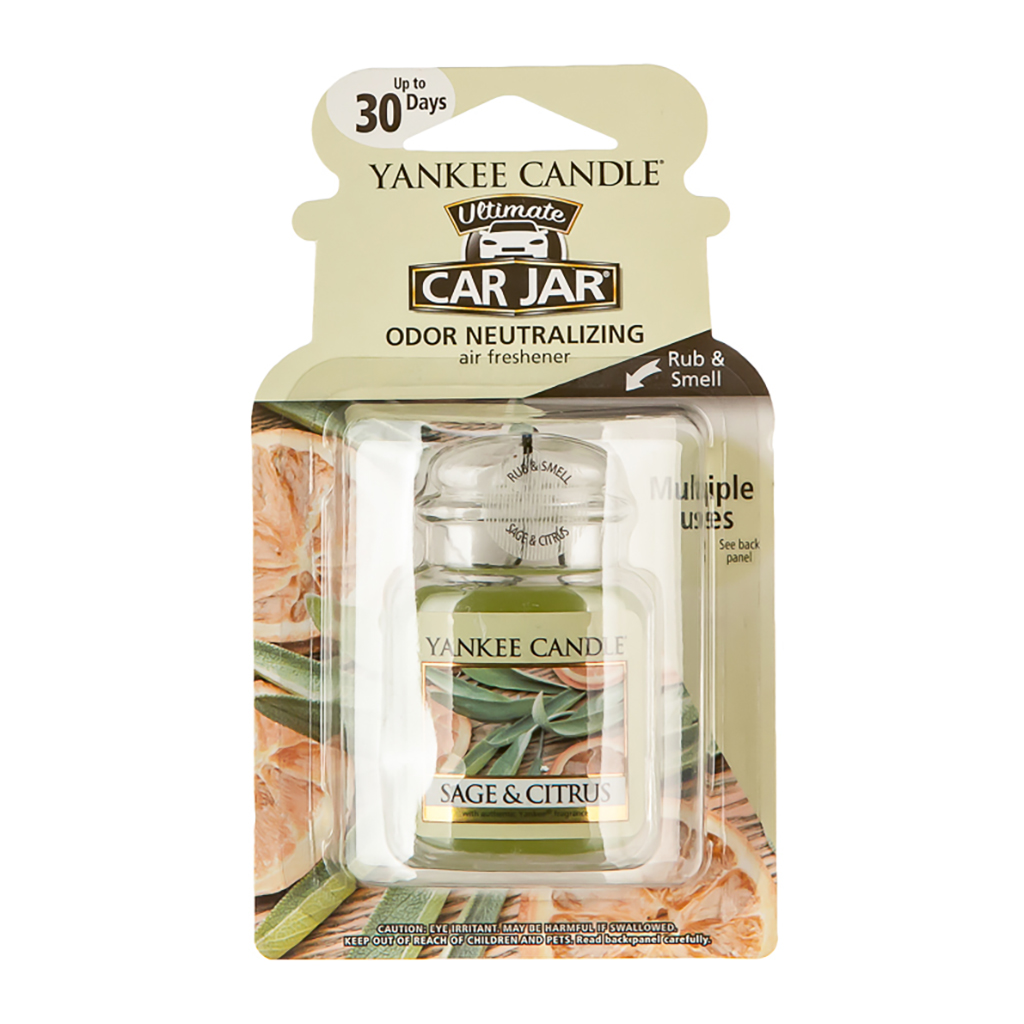 Yankee Candle Gel Jar Air Freshener - Sage and Citrus CASE PACK 6