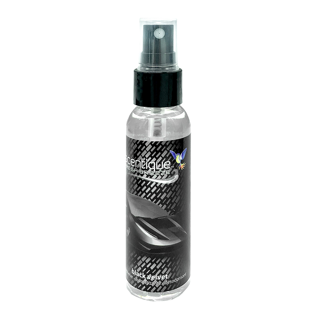 Scentique Fresh Breeze Spray Black Velvet Air Freshener 2 oz Bottle