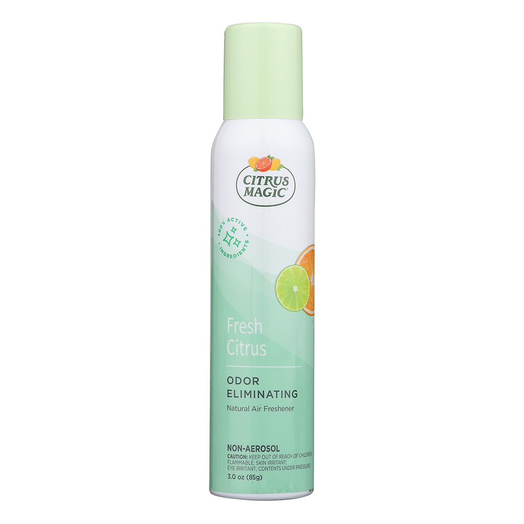 Citrus Magic Odor Eliminating Fragrance Spray 3 Ounce - Tropical Blend CASE PACK 6