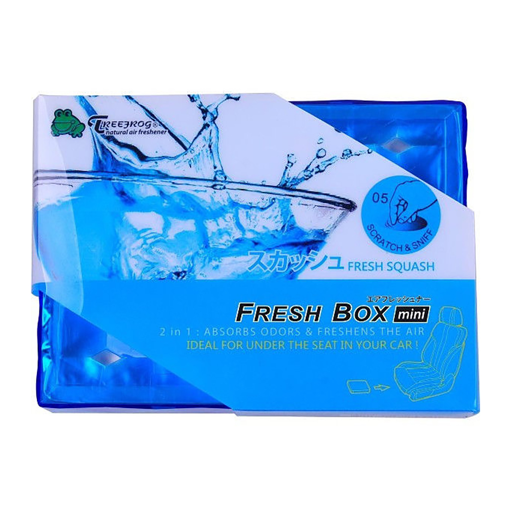 Treefrog Fresh Box Mini Air Freshener - Fresh Squash CASE PACK 24