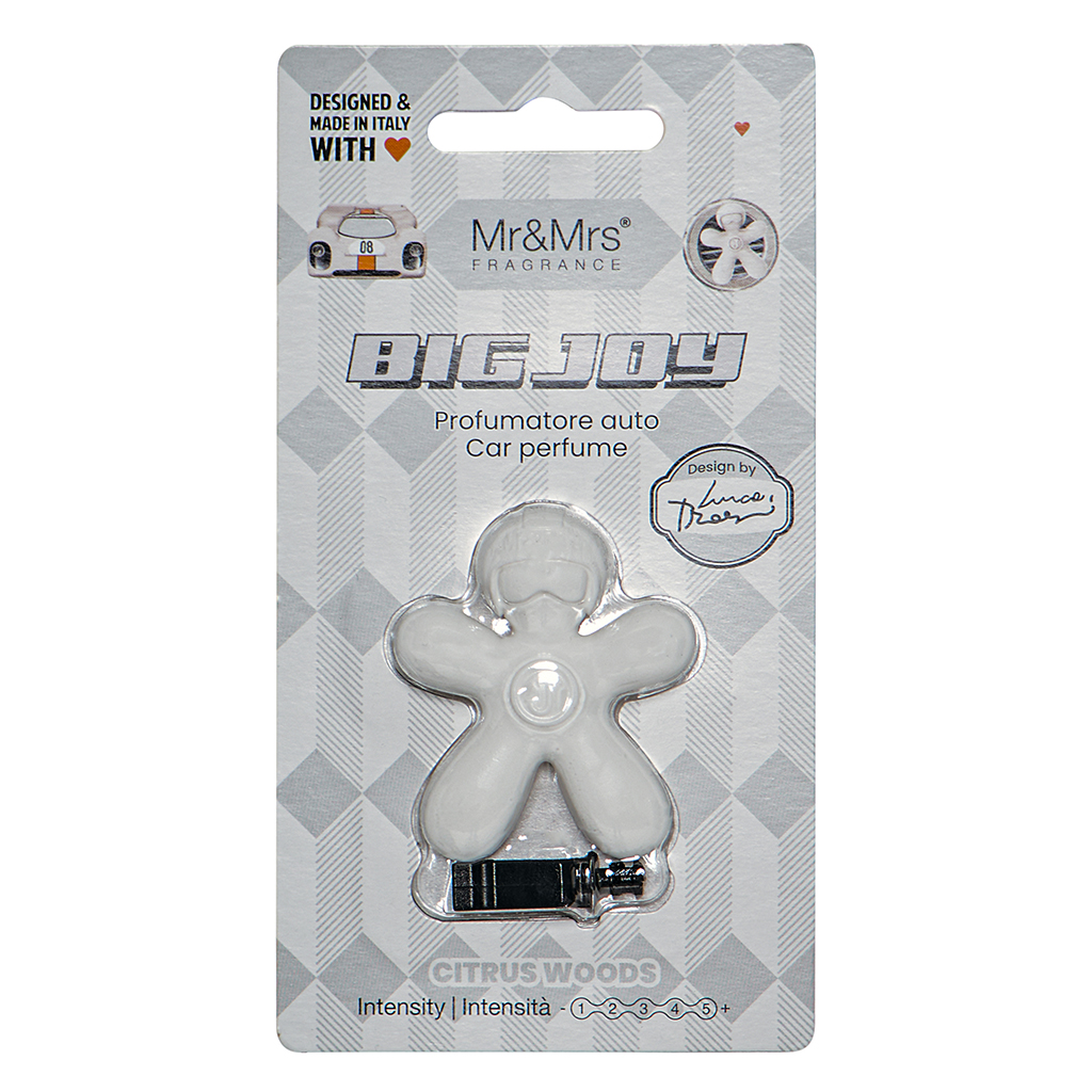 Mr & Mrs Big Joy 3D Air Freshener - Citrus Woods