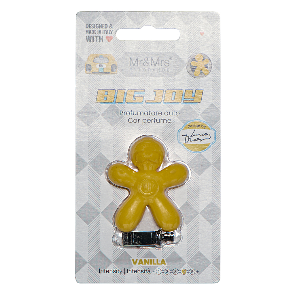Mr & Mrs Big Joy 3D Air Freshener - Vanilla