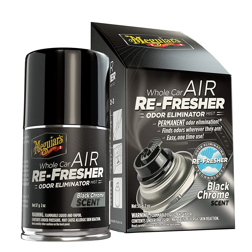 Odor Eliminator Mist 2 ounce- Black Chrome CASE PACK 6