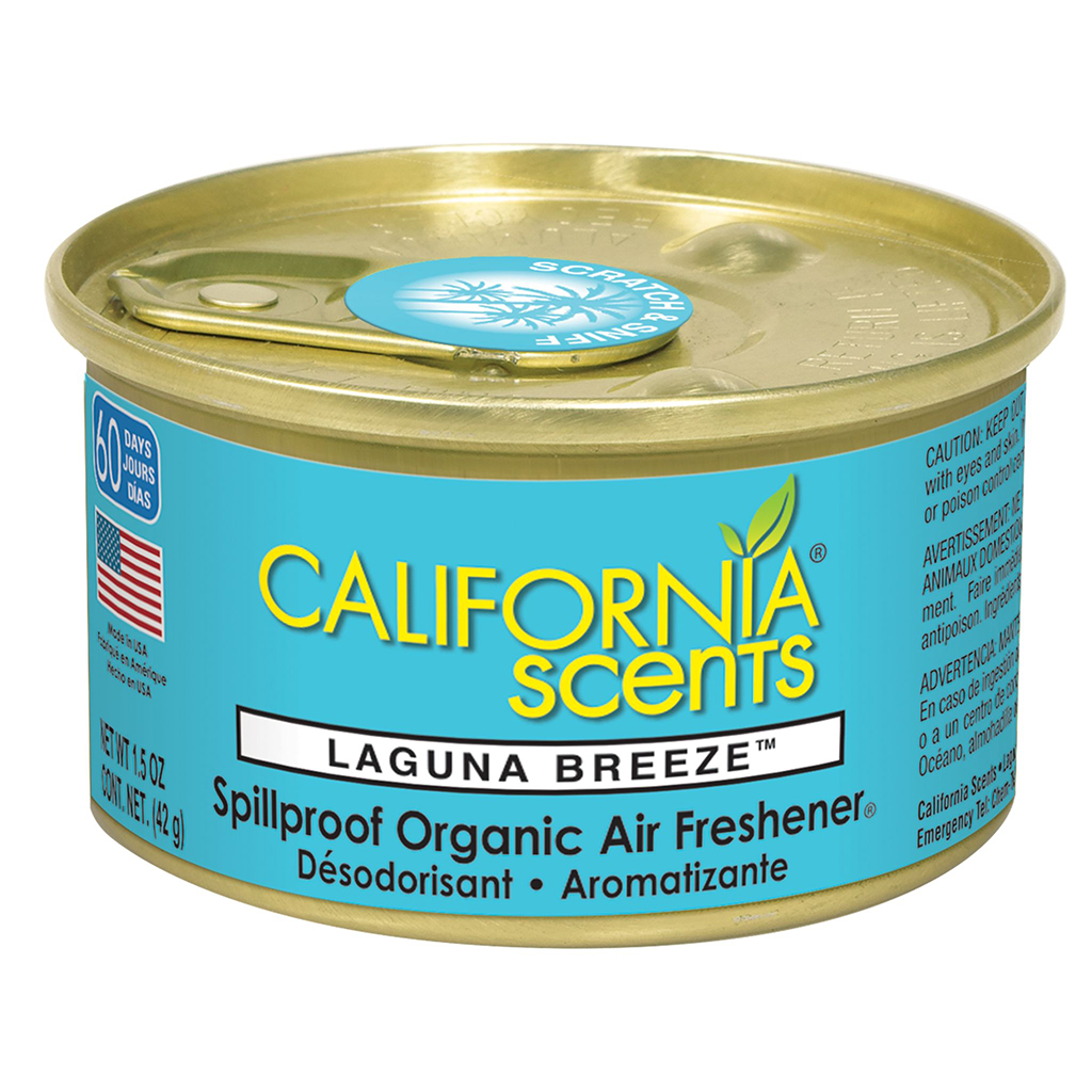 California Scents Car Fragrance Spillproof Can Organic Air Freshener Scent  New