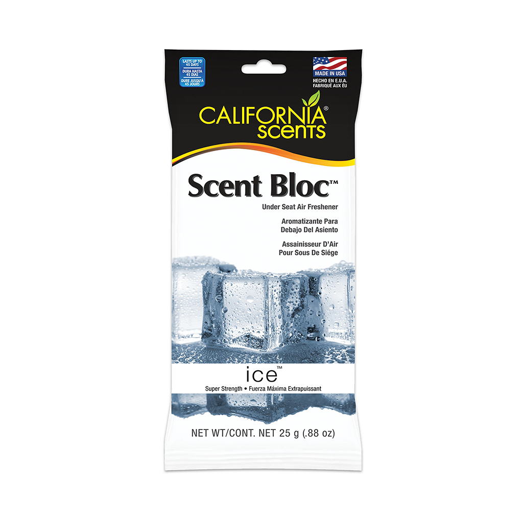 California Scents Under The Seat Air Freshener - Ice CASE PACK 6