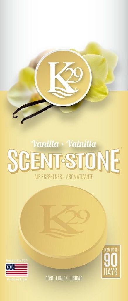 K29 Scent Stone Air Freshener - Vanilla CASE PACK 12