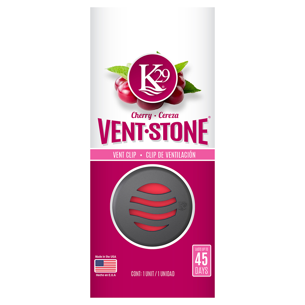 K29 Vent Stone Air Freshener - Cherry CASE PACK 10