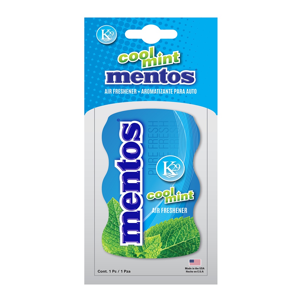 K29 Mentos Air Freshener - Cool Mint CASE PACK 24