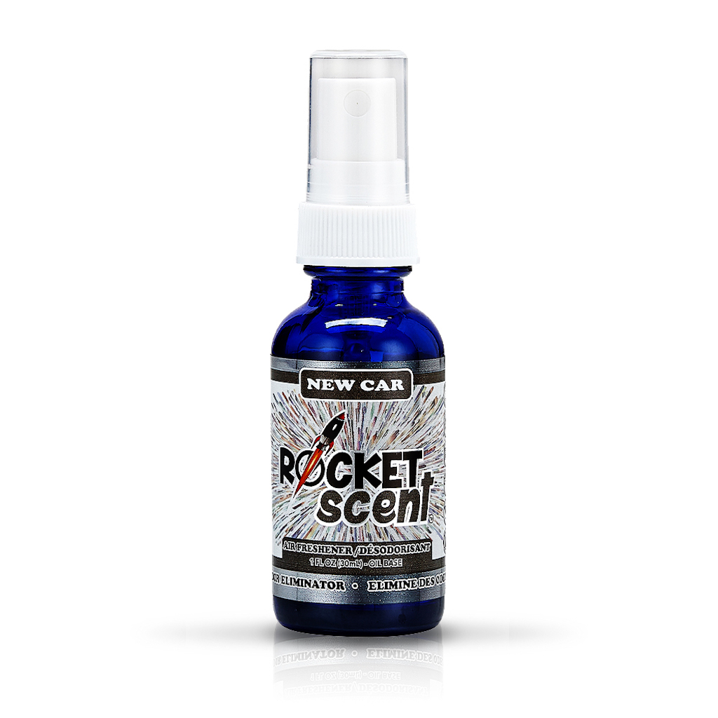 Rocket Scent Concentrated Spray Air Freshener - New Car CASE PACK 16