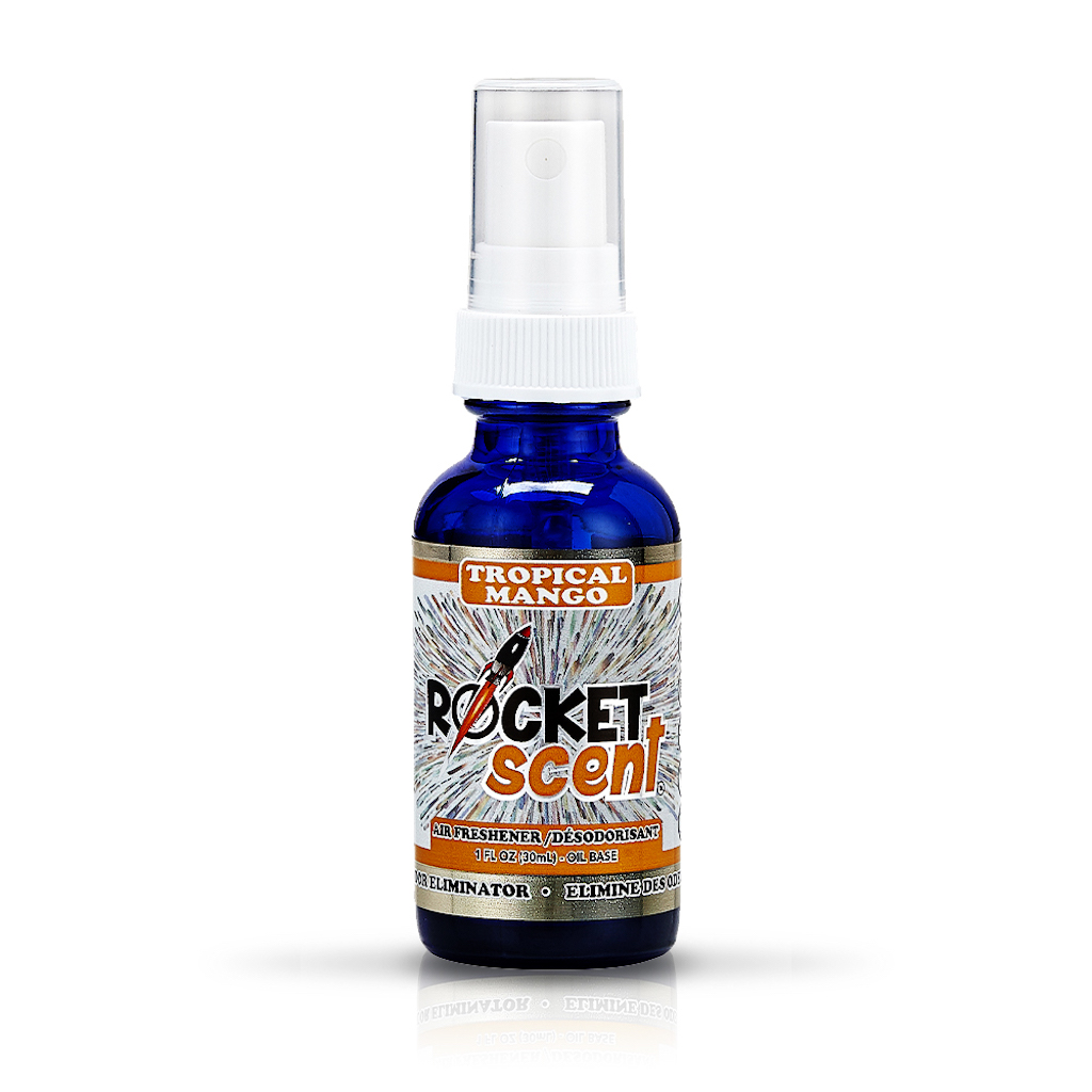 Rocket Scent Concentrated Spray Air Freshener - Tropical Mango CASE PACK 16