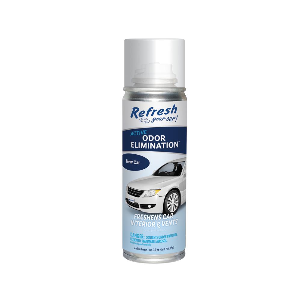 Refresh Odor Eliminator 3.0 Ounce Fogger Air Freshener - New Car CASE PACK 4