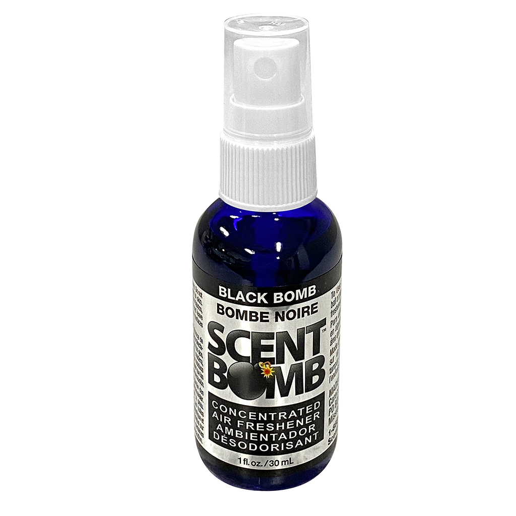 Scent Bomb Spray Bottle Air Freshener - Black Bomb CASE PACK 20