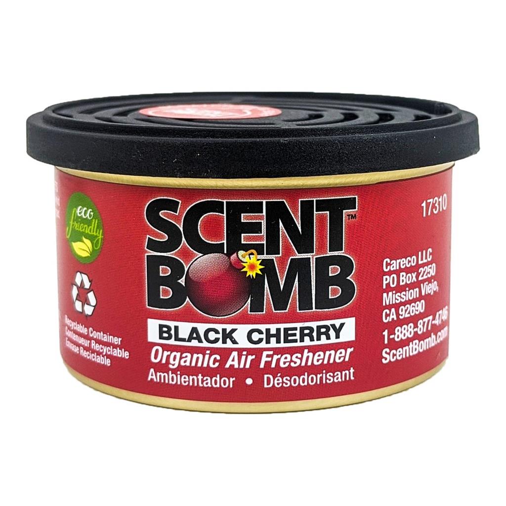 Scent Bomb Organic Can Air Freshener - Black Cherry CASE PACK 20