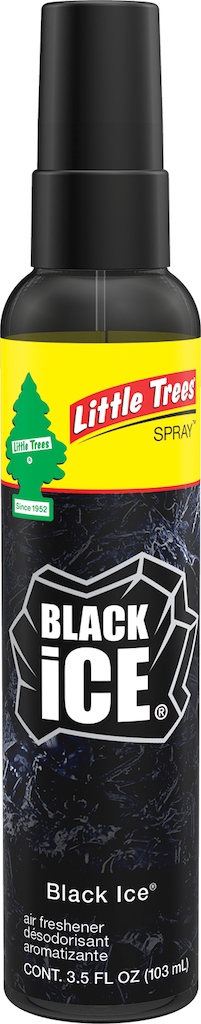 Little Trees Spray Air Freshener Black Ice 3.5 Ounce CASE PACK 24