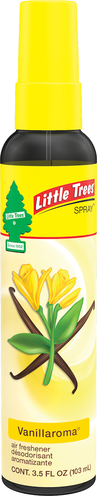 Little Trees Spray Air Freshener Vanillaroma 3.5 Ounce CASE PACK 24