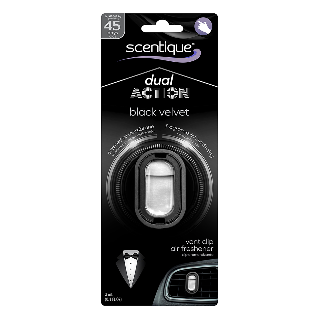 Scentique Vent Clip - Black Velvet CASE PACK 6