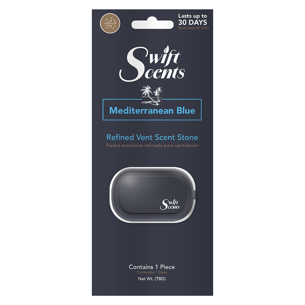 Swift Scents Vent Clip - Mediterranean Blue CASE PACK 6