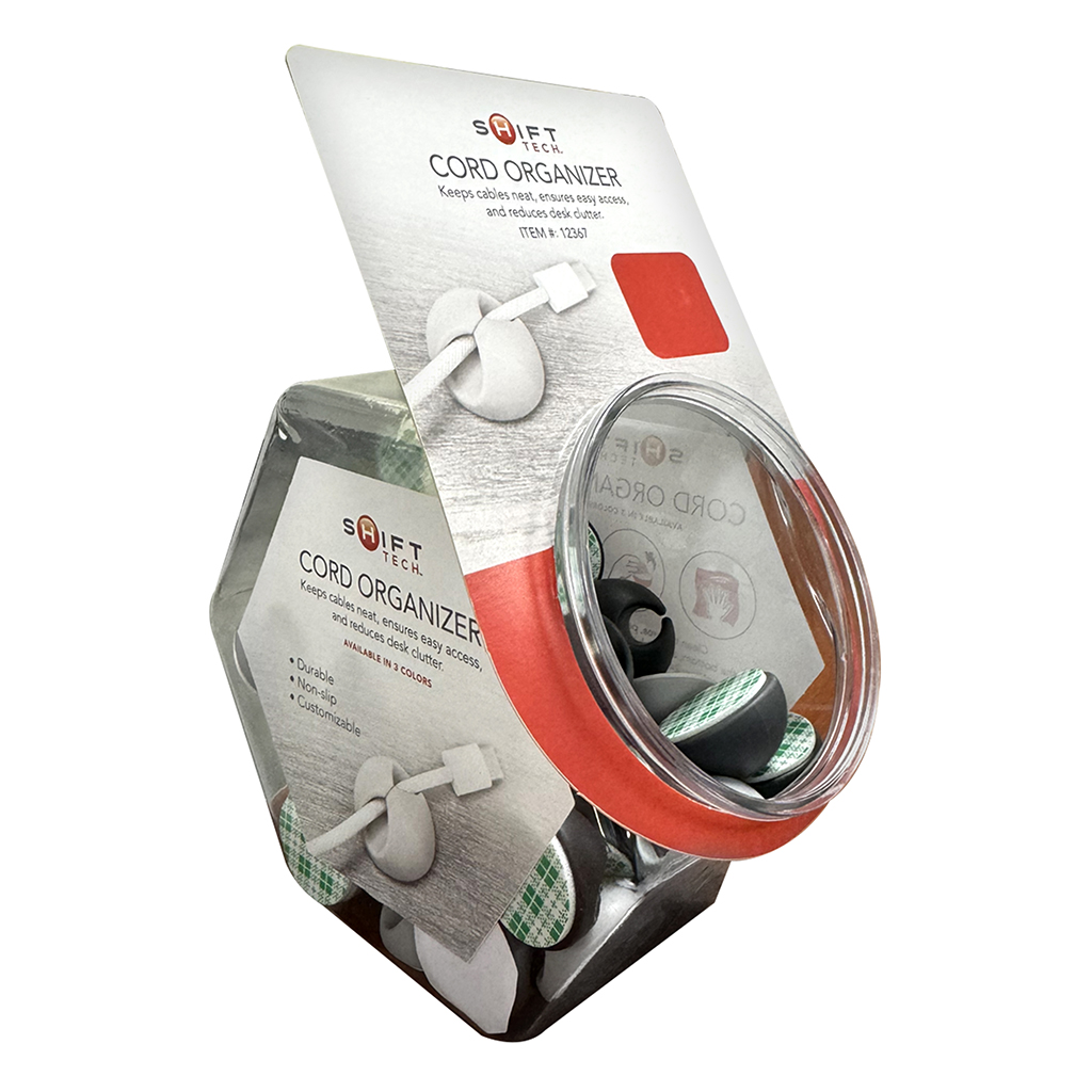 Shift Tech Cord Organizers Display - 50 Pieces