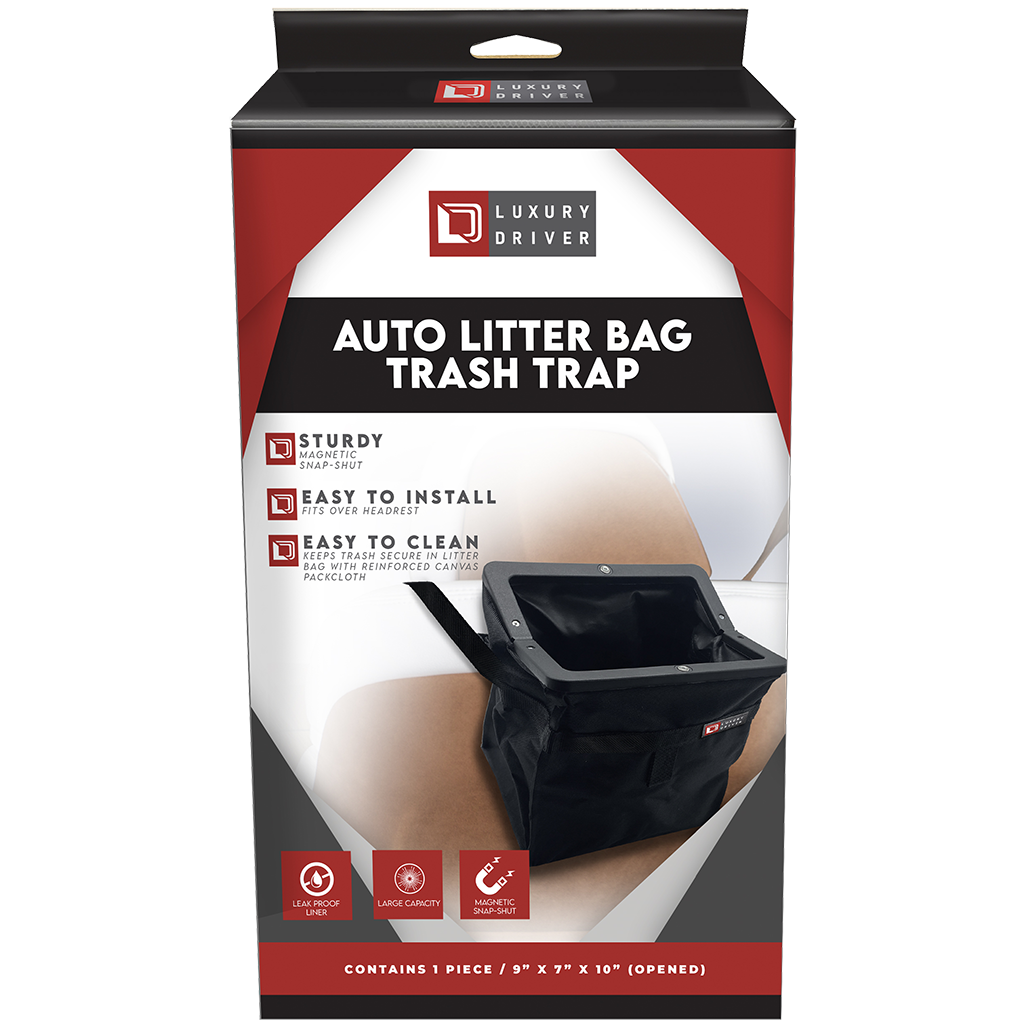 Luxury Driver Auto Litter Bag