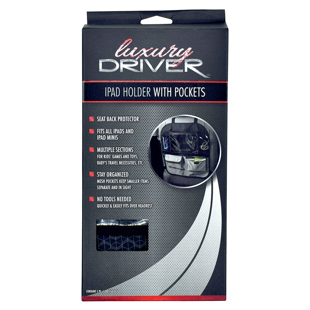 Luxury Driver Ipad Holder With Pockets - Deco