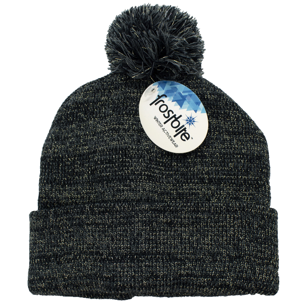 Knit Pom Mountain Beanie  - Assorted