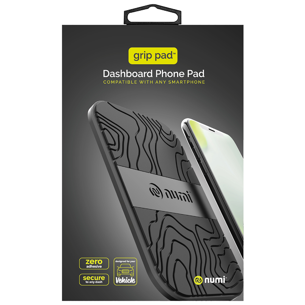 Numi Grip Pad- Black CASE PACK 2
