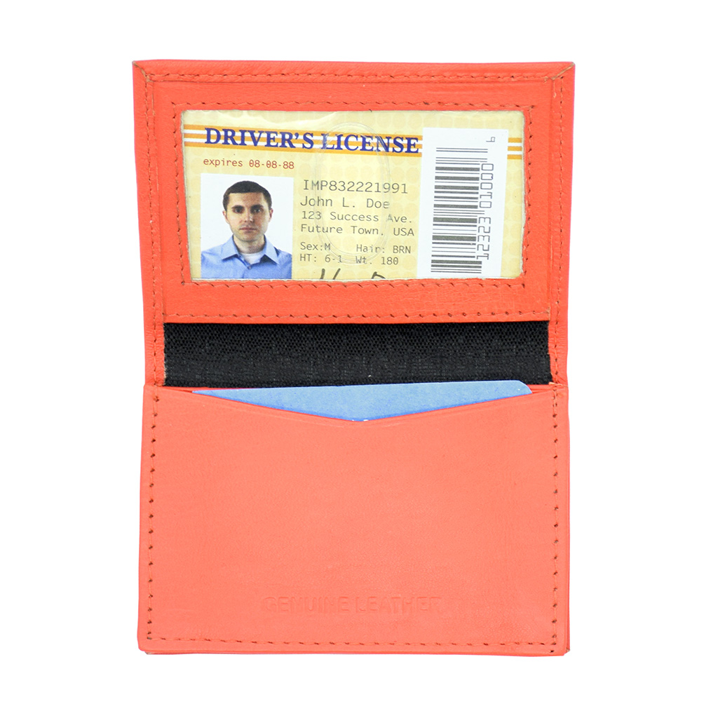Deluxe Leather I.D. Wallet