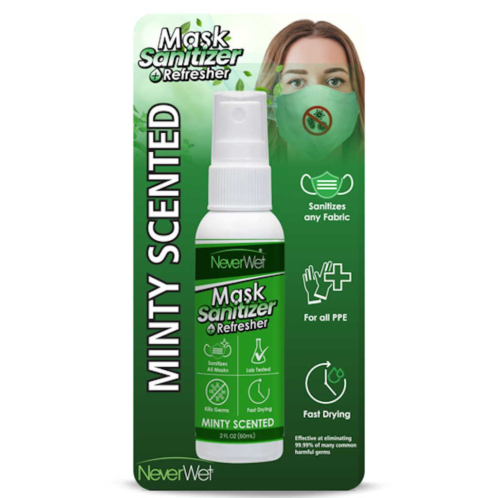 Never Wet Mask Sanitizer Refresher CASE PACK 8