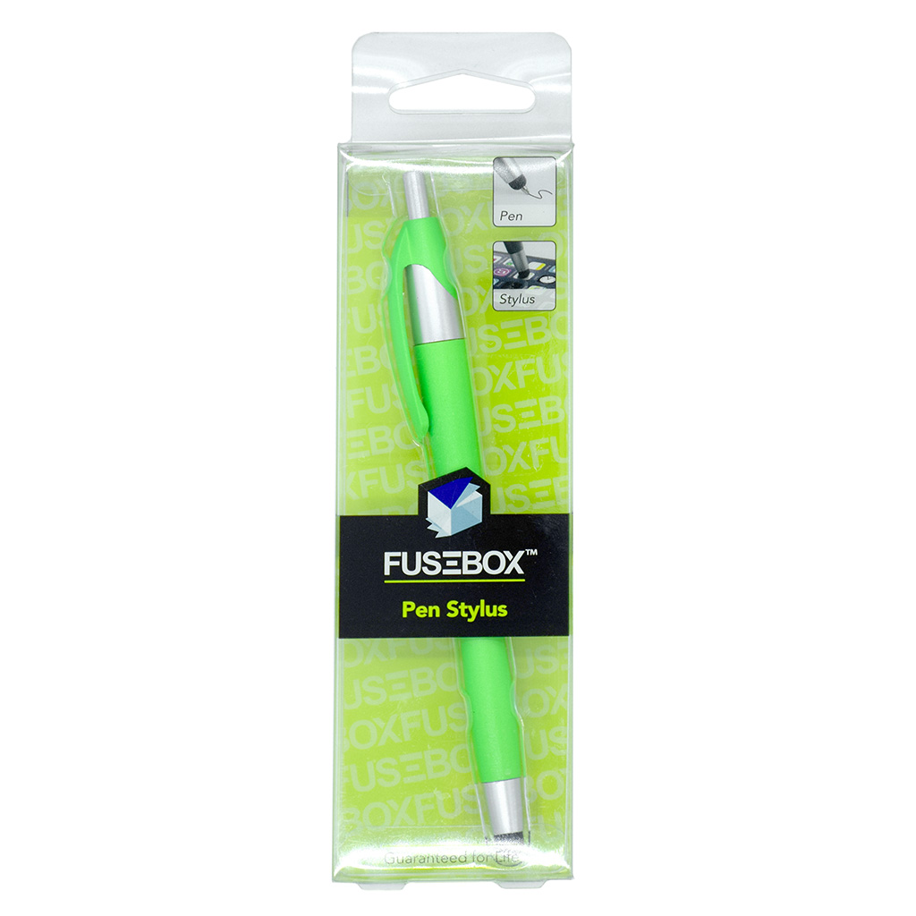 Fusebox 2 In 1 Stylus With Pen And Clip