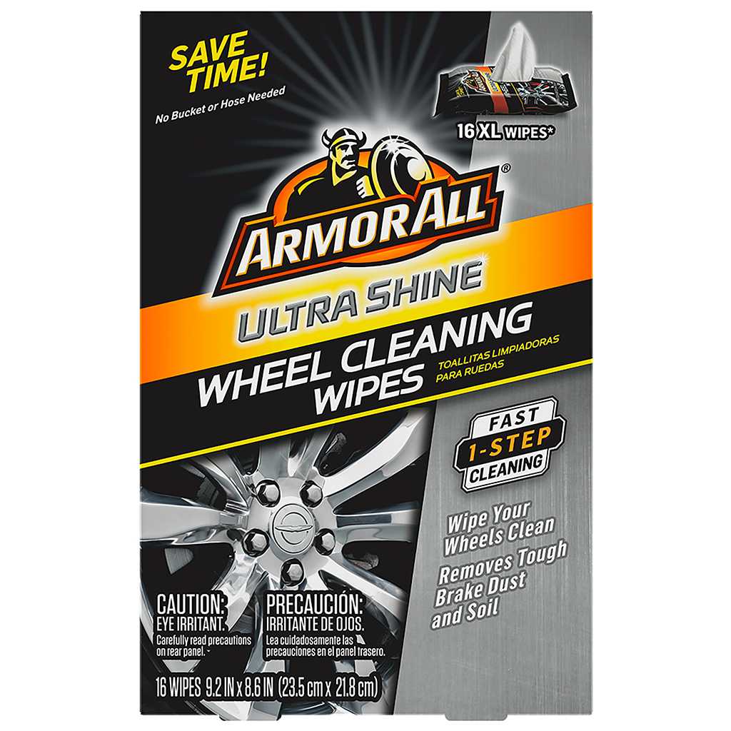 Armor All Ultrashine Wheel Wipes CASE PACK 6